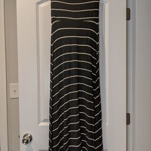 Maxi convertible dress! Striped & summery!